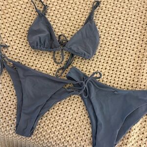 SHEIN Blue Bikini Set